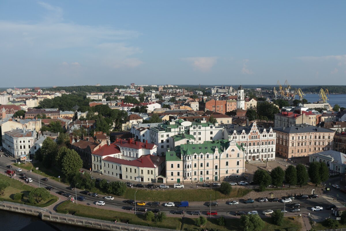 Выборг с башни Олофа - Максим Егоров Выборг с башни Олофа - Максим Егоров
