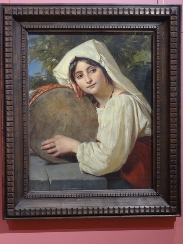 Девушка с тамбурином (1834 г.) - Лидия Бусурина Девушка с тамбурином (1834 г.) - Лидия Бусурина