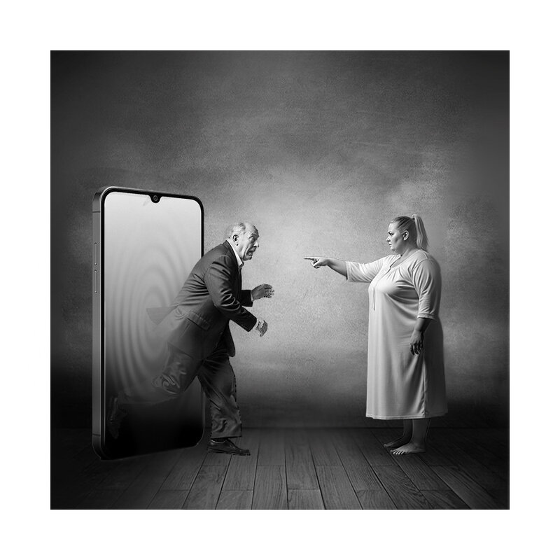 опять где-то шлялся... - старик 