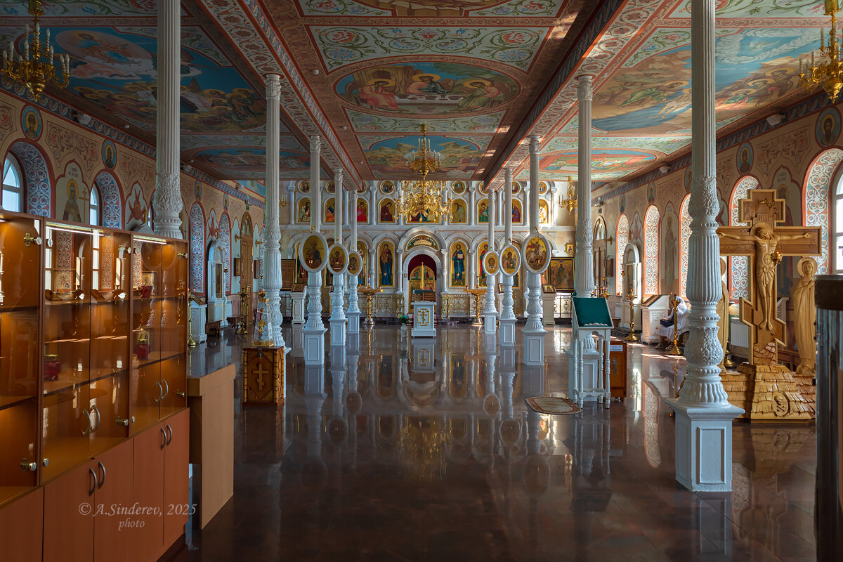 В храме в честь святого благоверного великого князя Александра Невского - Александр Синдерёв