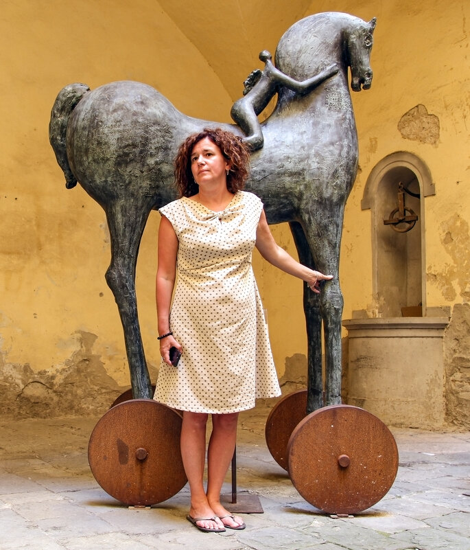 Дворик в Сиене - skijumper Иванов Дворик в Сиене - skijumper Иванов