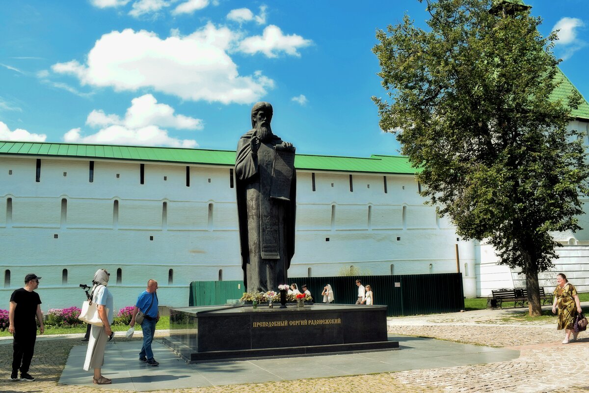 Памятник Сергию Радонежскому. - Татьяна Помогалова Памятник Сергию Радонежскому. - Татьяна Помогалова