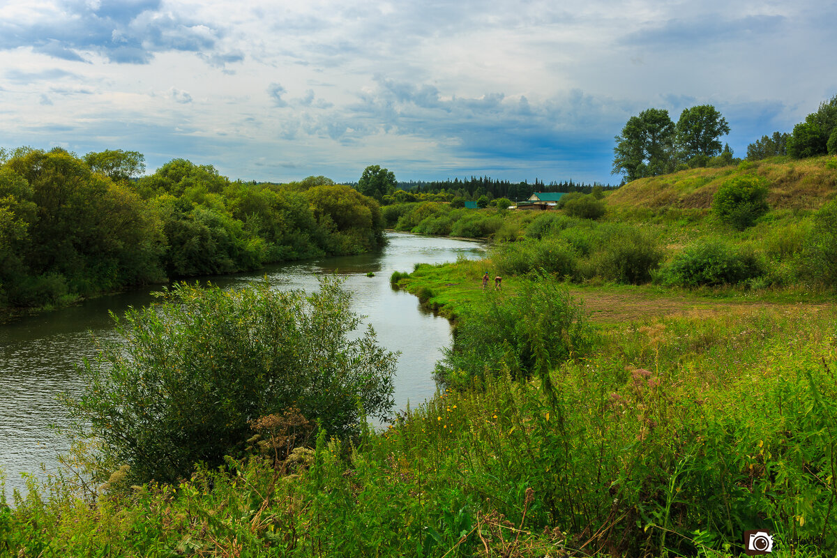 Деревенский пейзаж - Сергей Винтовкин