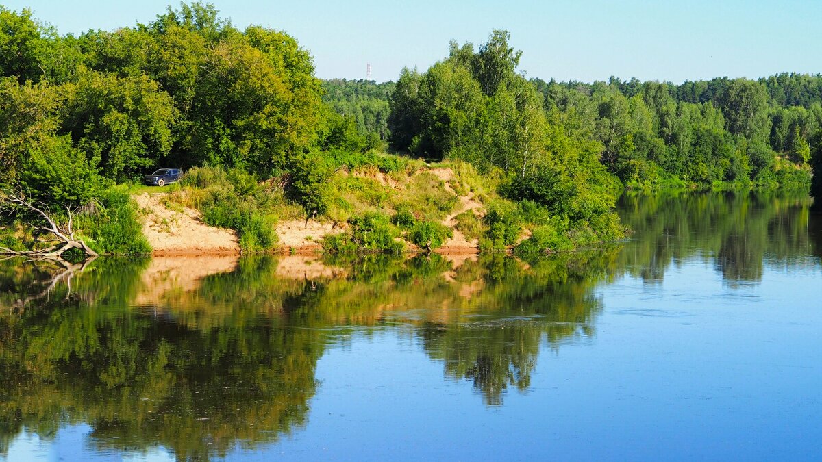 О Смоленском Днепре (репортаж из поездок по области). - Милешкин Владимир Алексеевич 