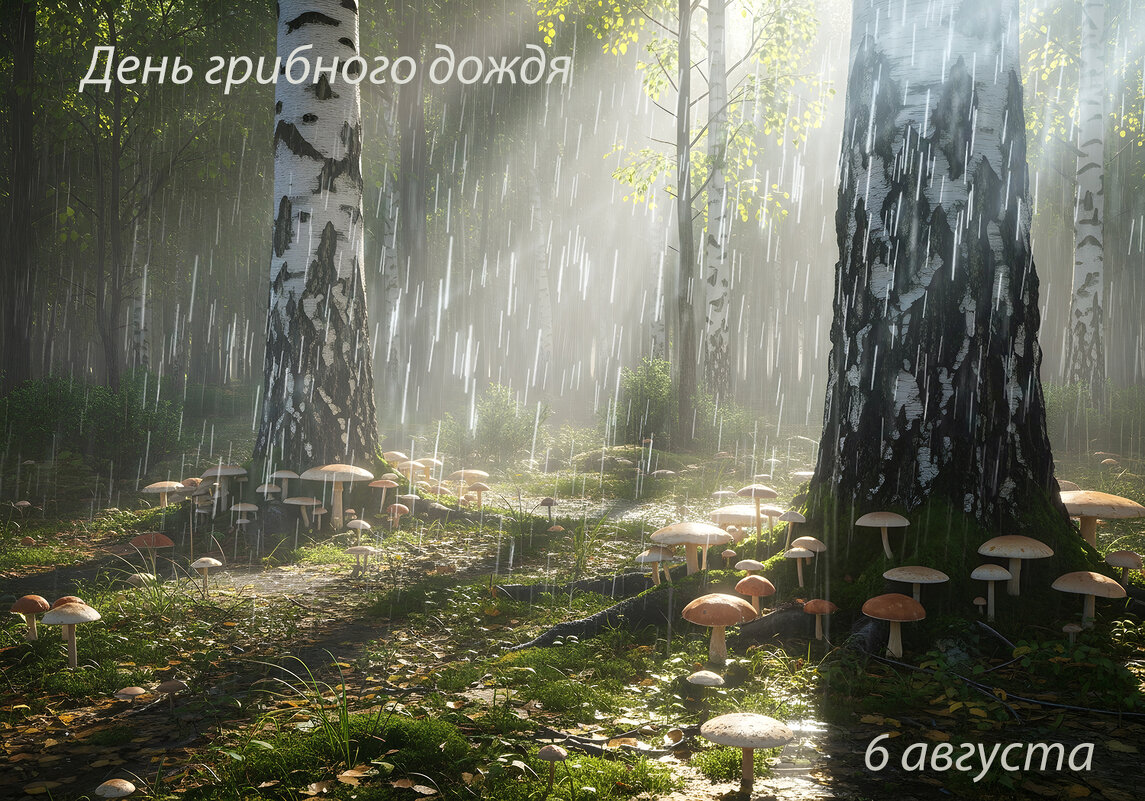 Дождь и солнце - будут грибы! - Валерий Иванович Дождь и солнце - будут грибы! - Валерий Иванович