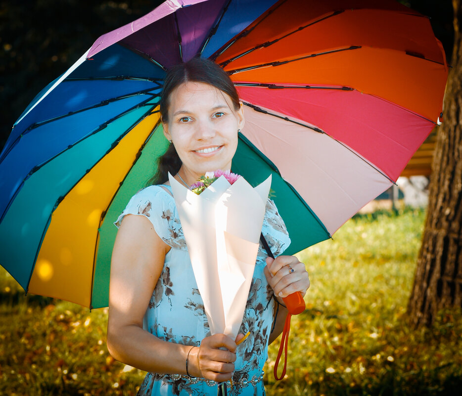 ДЕВУШКА С ЗОНТОМ - ura Зелев