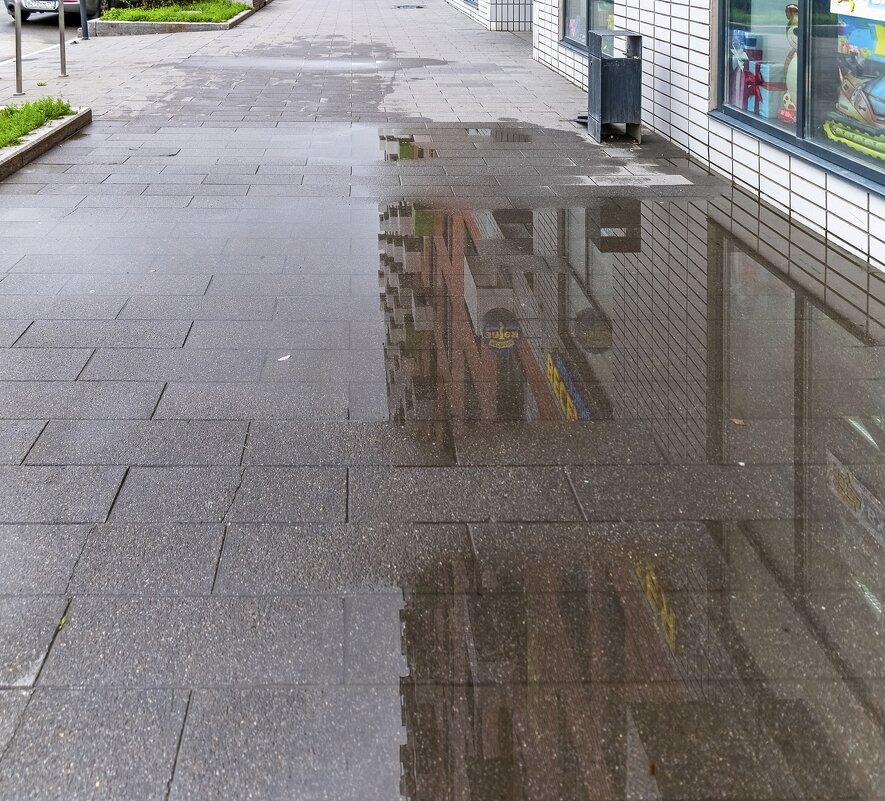 Лужи в городе - Валерий Иванович Лужи в городе - Валерий Иванович