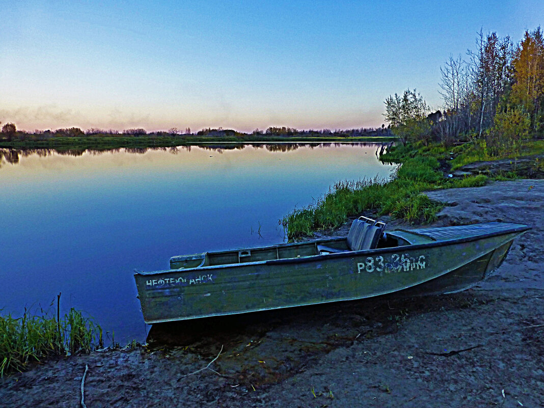Сентябрь...Тихий вечер на лесном озере! - Владимир 