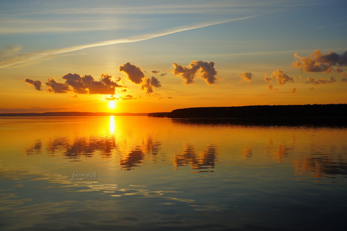Кама. Закат. - Сергей Беляев