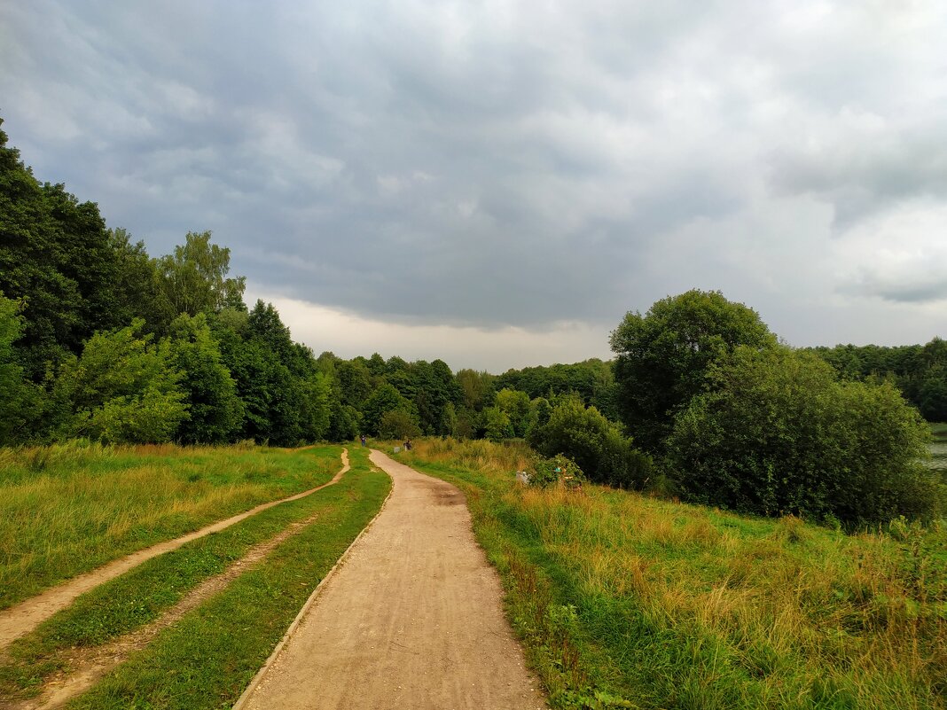 Сегодня людей в парке было не много - Андрей Лукьянов