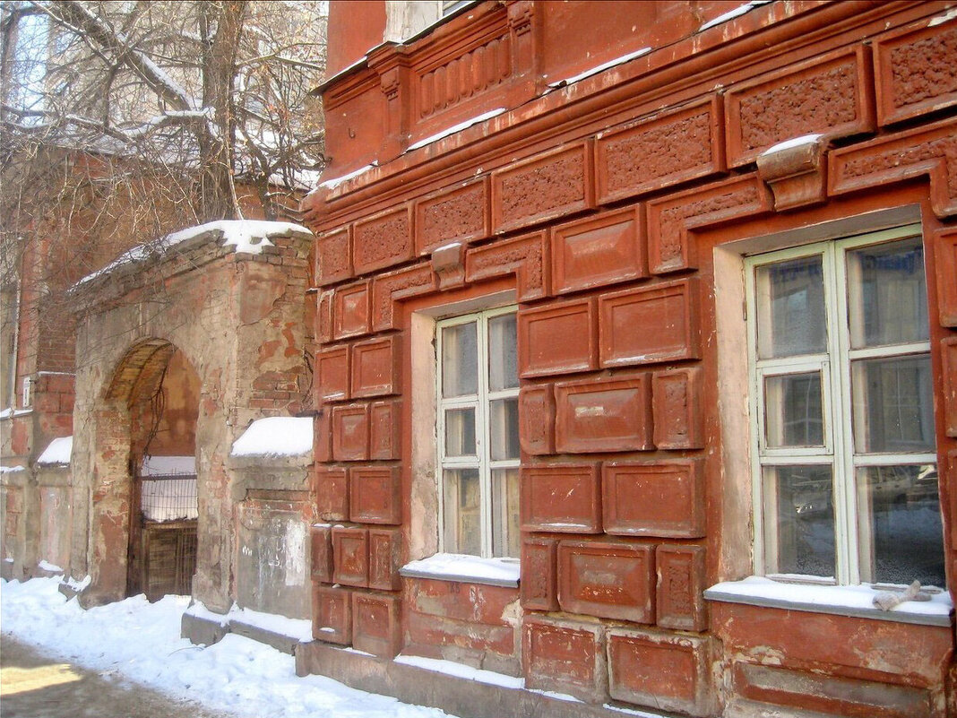 Зима 2010 года. Дом, где жила племянница Л.Н. Толстого - Татьяна Машошина