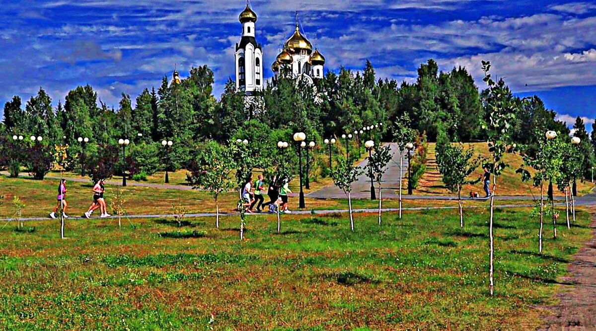 Август...Школьники на тренировке! - Владимир Август...Школьники на тренировке! - Владимир