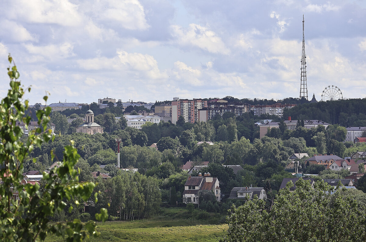 Вид на Смоленск из Заднепровья - Тарас Золотько Вид на Смоленск из Заднепровья - Тарас Золотько