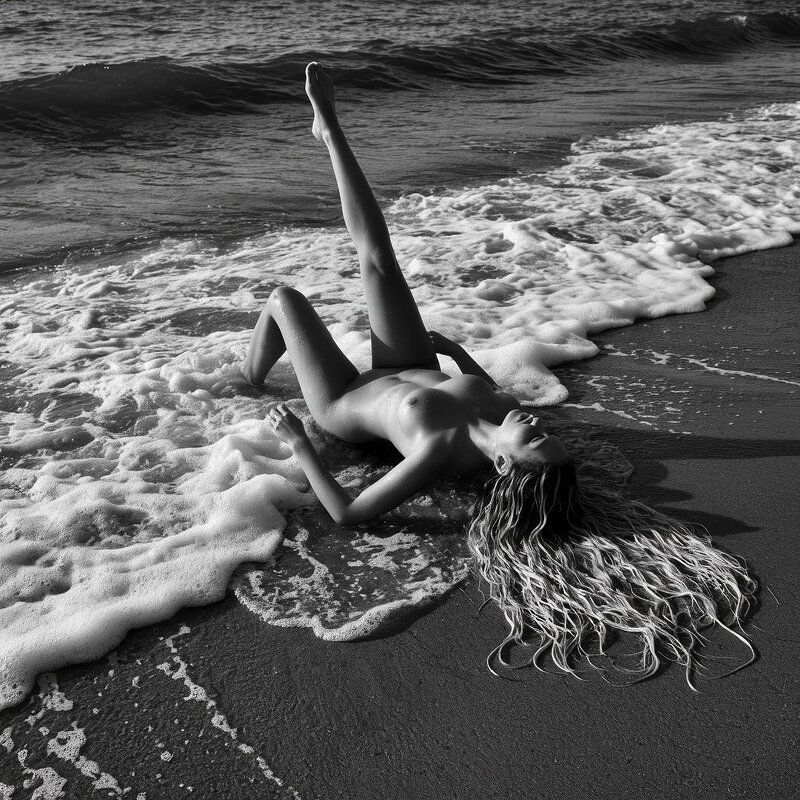 В ожидании волны 01 - Ню Арт 