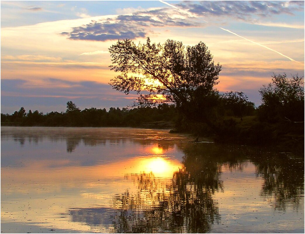 На закате - Геннадий Худолеев Худолеев