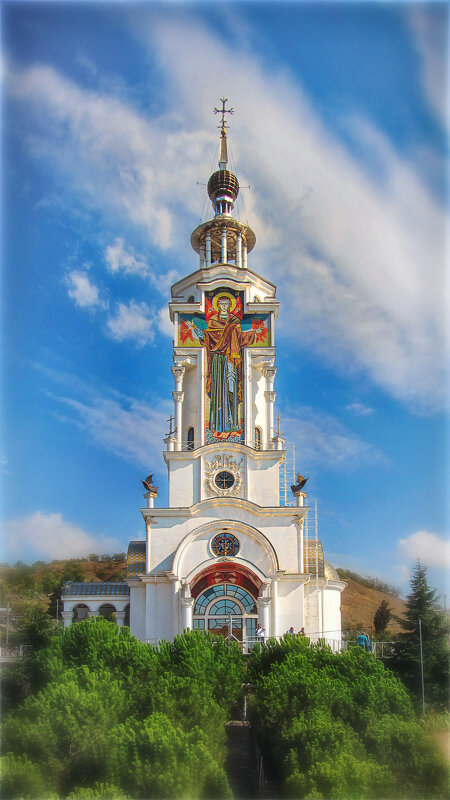 Храм-маяк Святителя Николая в селе Малореченском - AZ east3