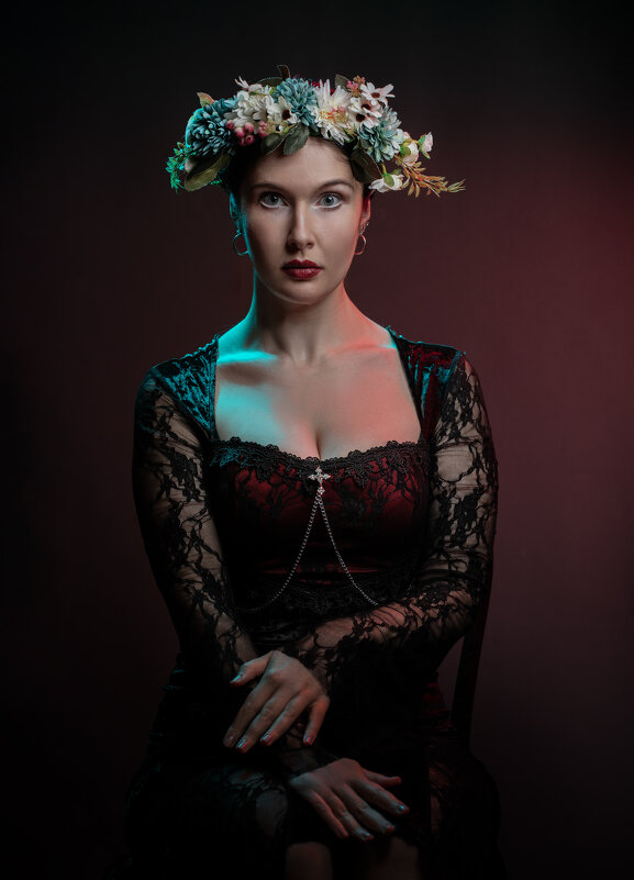 портрет молодой девушки - alexzonder 