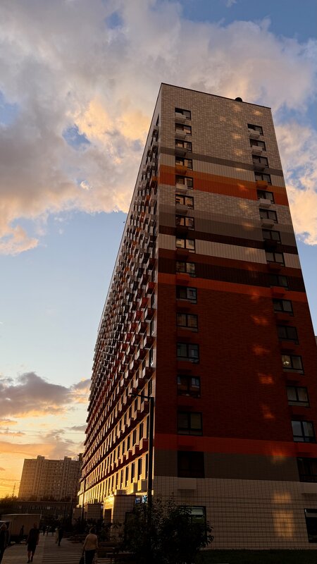 Закат в городе - mvictoriya 