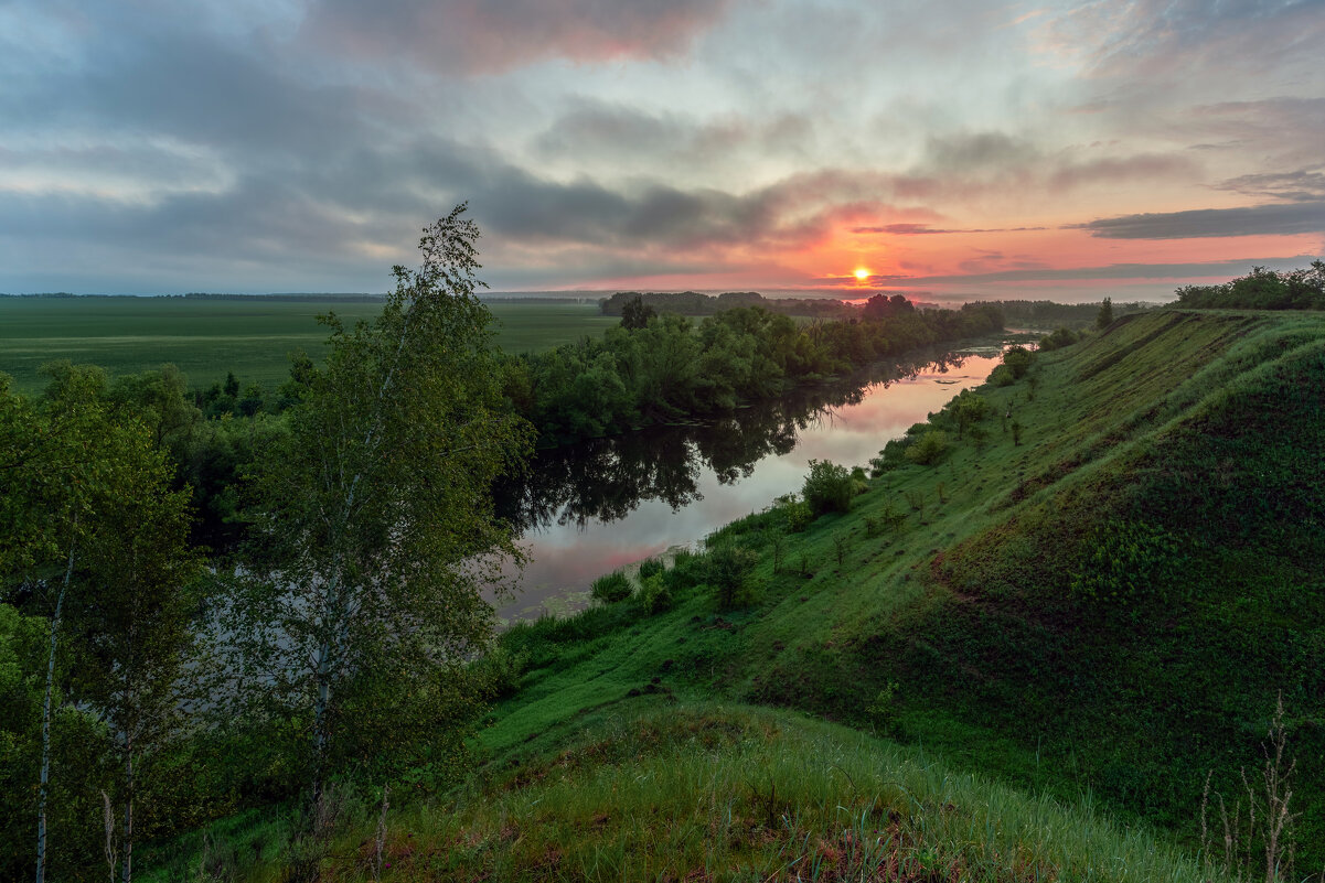 восход на Верхнем Дону - Виталий Емельянов восход на Верхнем Дону - Виталий Емельянов