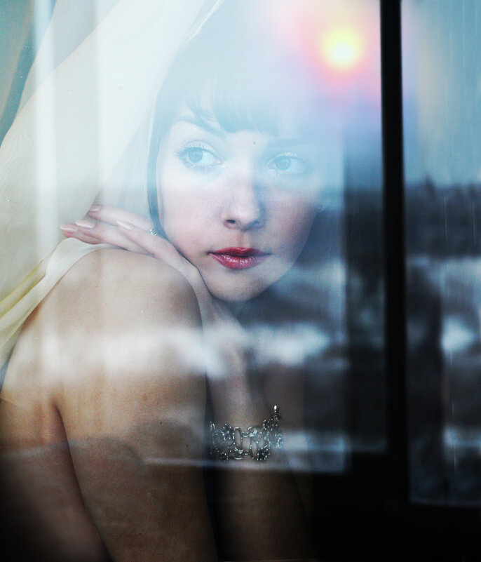 Ольга и зимний рассвет - СЮ 