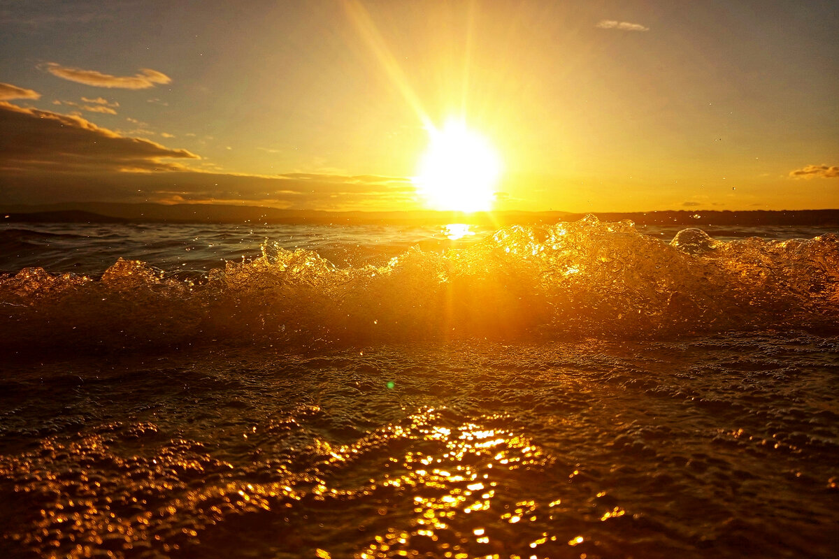 Закат на озере Малое Миассовое - Дмитрий Петренко