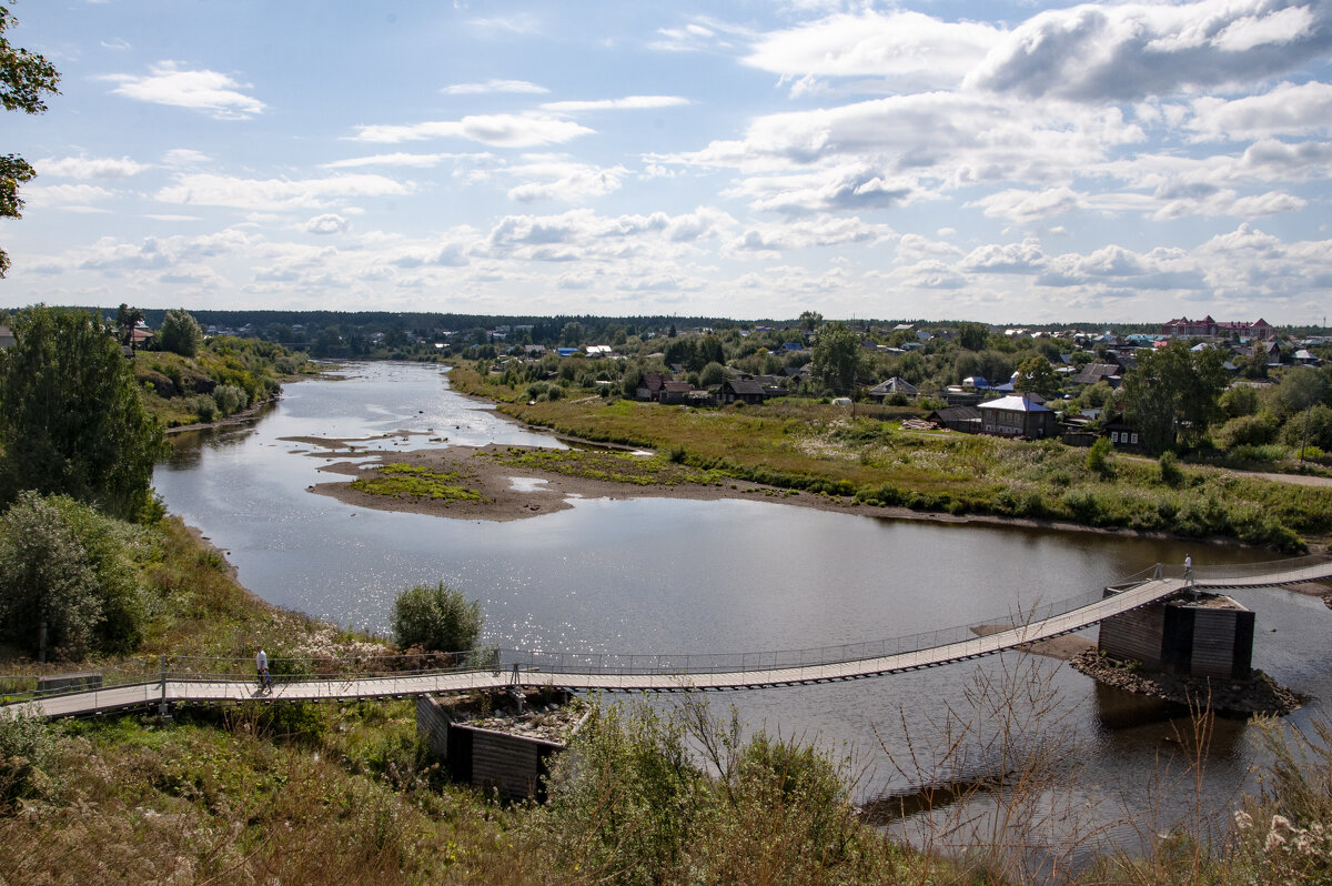 Подвесной мост через Туру - Gen 