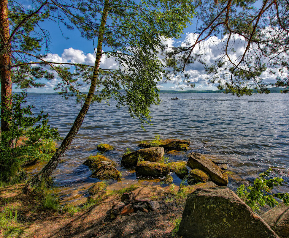 Вид на озеро - Vladimbormotov Вид на озеро - Vladimbormotov