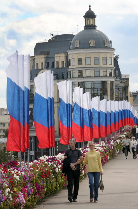 День Флага на Москворецком мосту - Михаил Бибичков