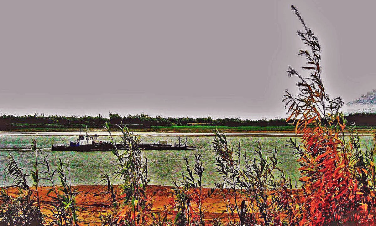 Сентябрь..Юганская Обь. Катер с аппарелью! - Владимир 