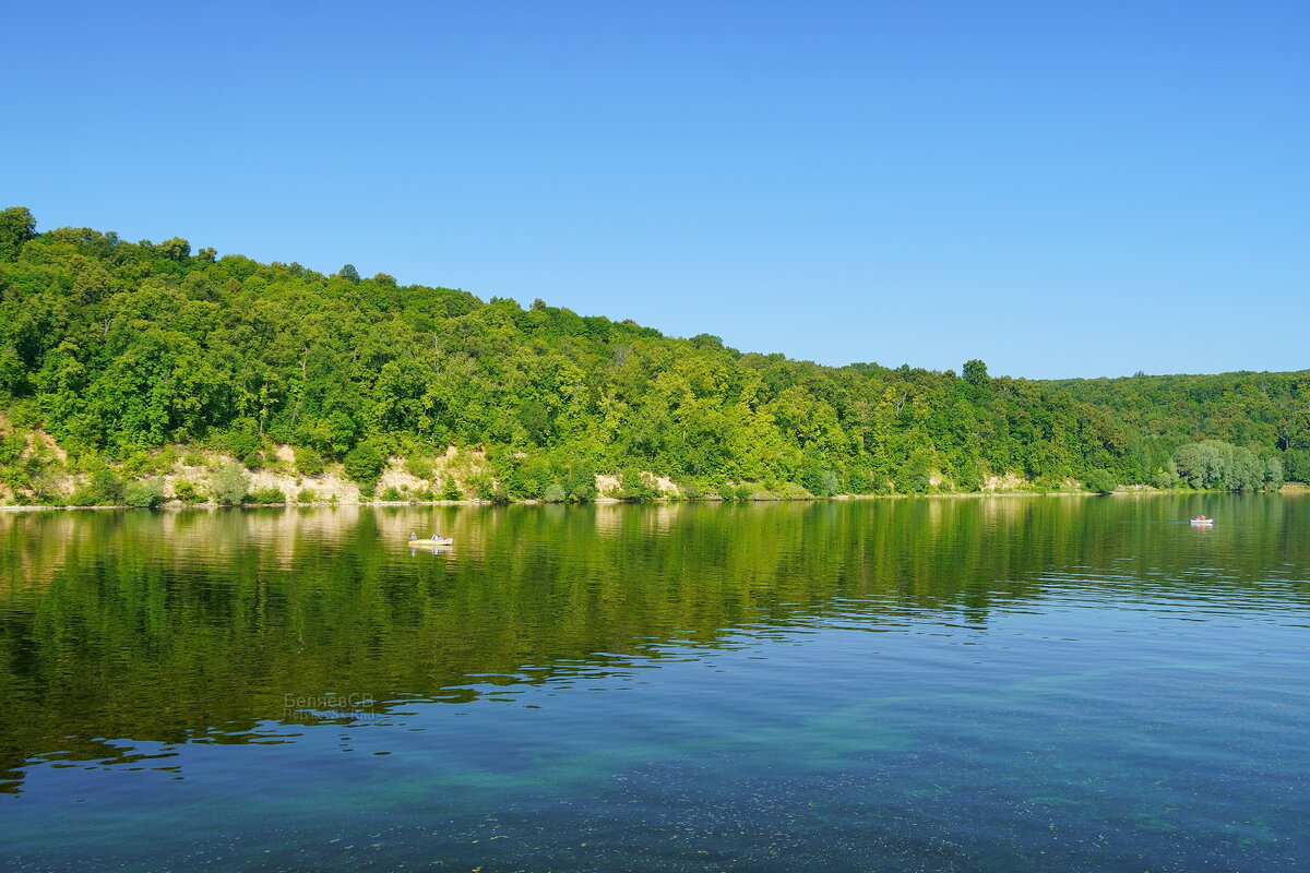 Волжский пейзаж в июле - Сергей Беляев