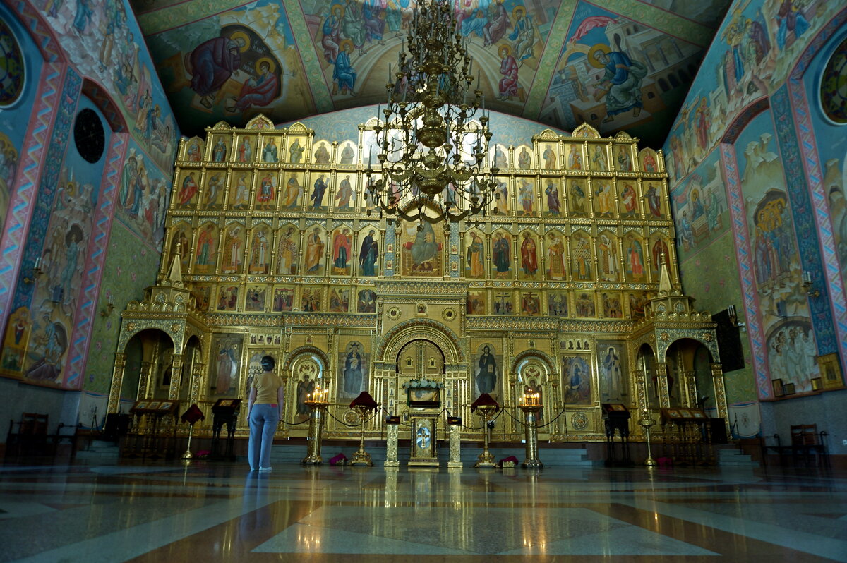 Иконостас Собора Рождества Христова г. Новокузнецк - Андрей Катков Иконостас Собора Рождества Христова г. Новокузнецк - Андрей Катков