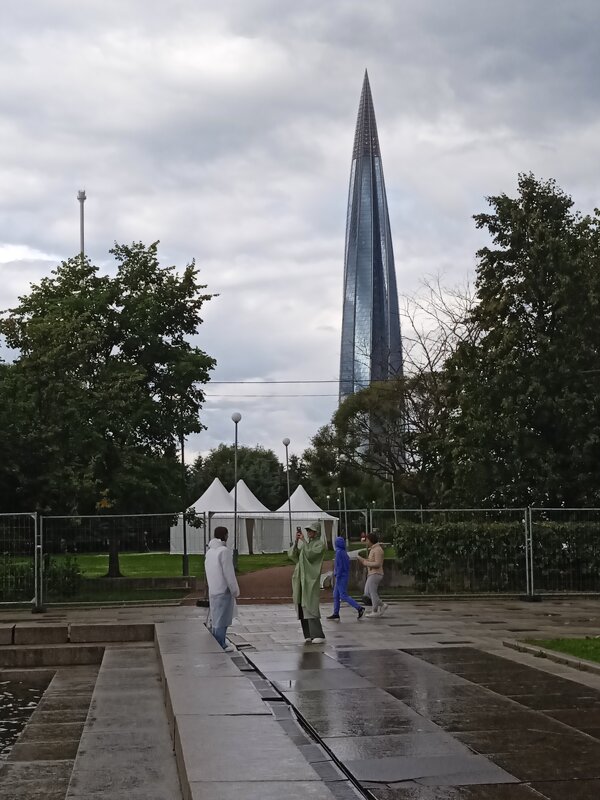 Вид на Лахта центр. - Светлана Калмыкова Калмыкова