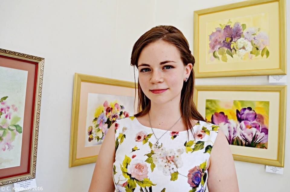 Оксана художниця - Степан Карачко