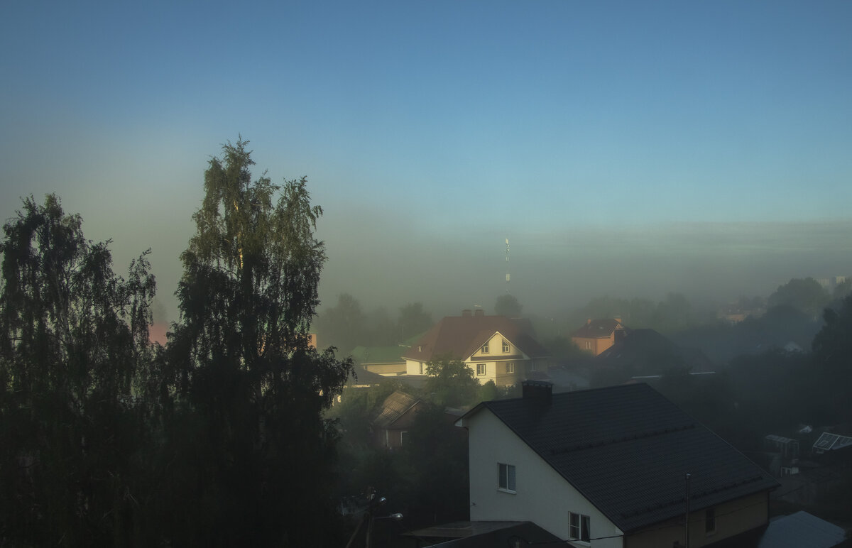 Утро туманное. - Петр Беляков