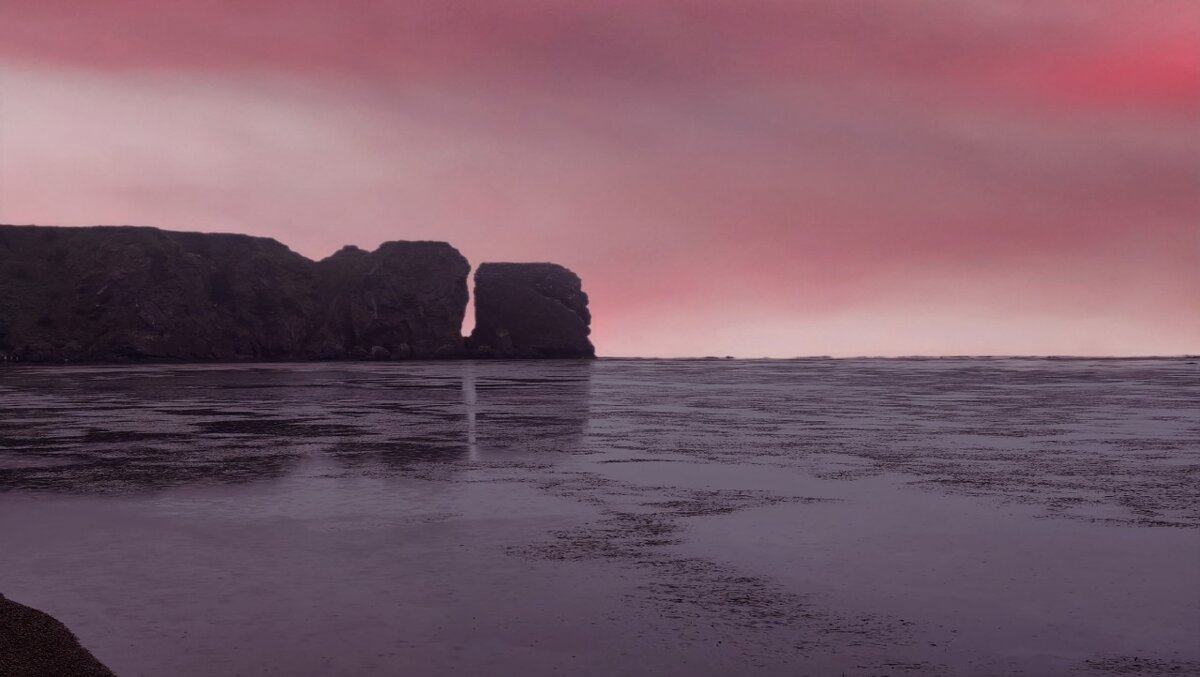 Рассвет в бухте Тихая. - Ирина Нафаня