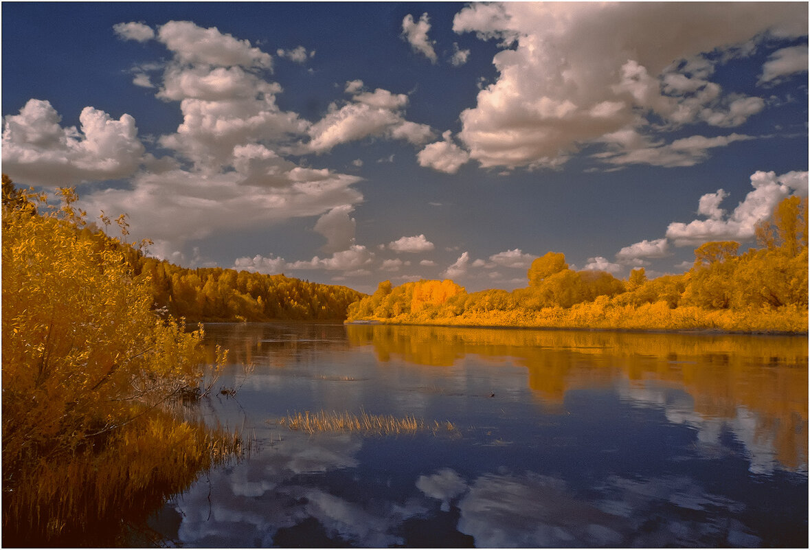 Чепца   ( Инфракрасная фотография. Фильтр IR 630nm ) - Валентин Котляров