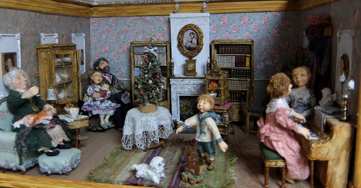 "Рождественский вечер" автор Ирина Моисеева. - Люба 