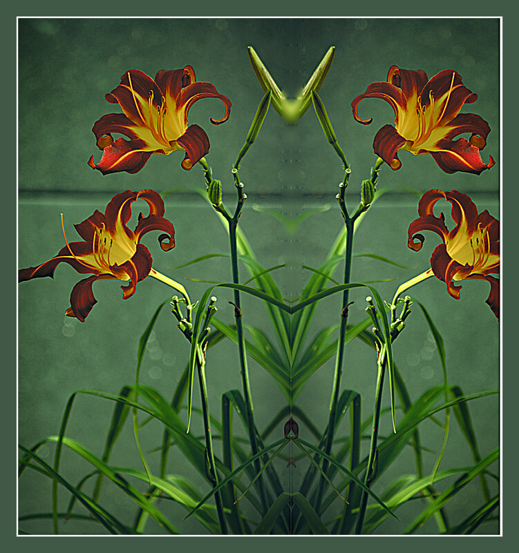 Композиция с лилиями - Владимир Кроливец Композиция с лилиями - Владимир Кроливец