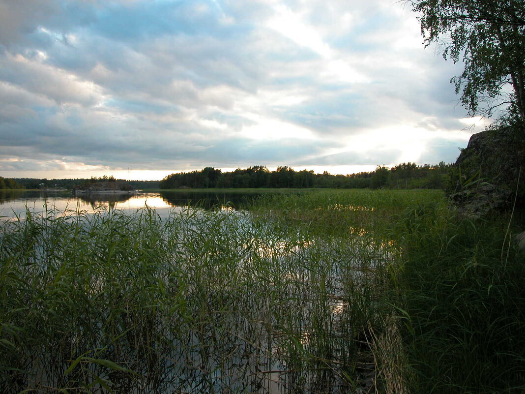 Ладога. Вечереет. - Наталья Лунева 