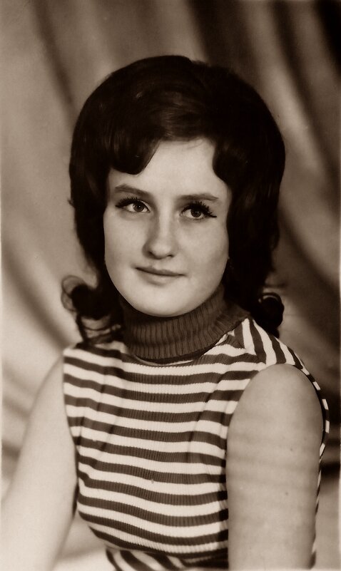 Восстановленный портрет 70-х годов. - Татьяна 