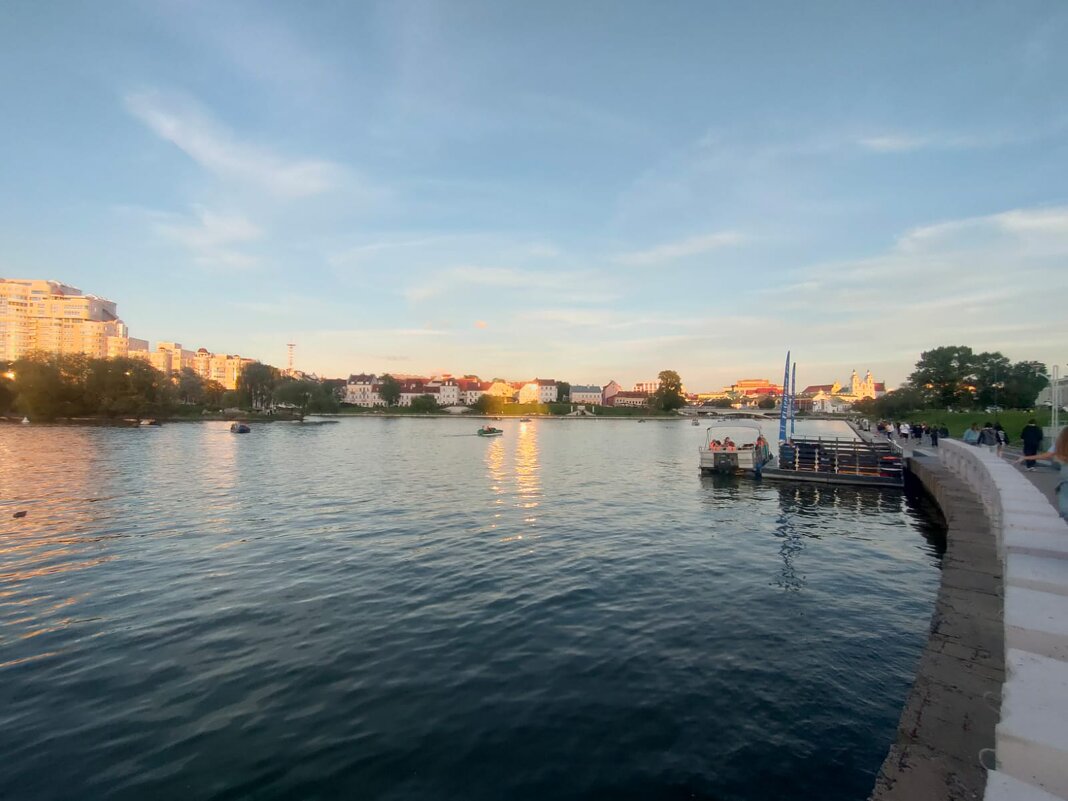 Набережная реки Свислочь в Минске - Ирэн 