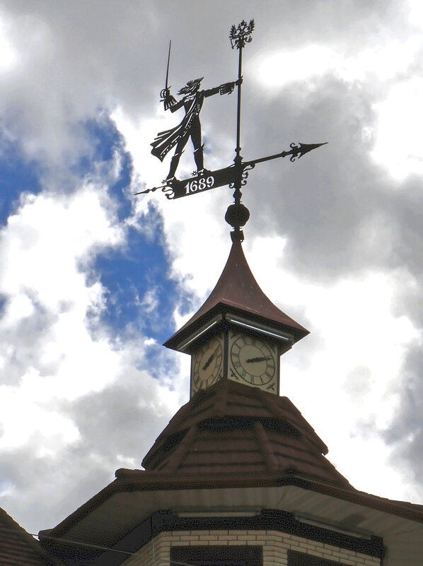 Флюгер Петр I на частном доме в селе Воздвиженское - Ольга Довженко