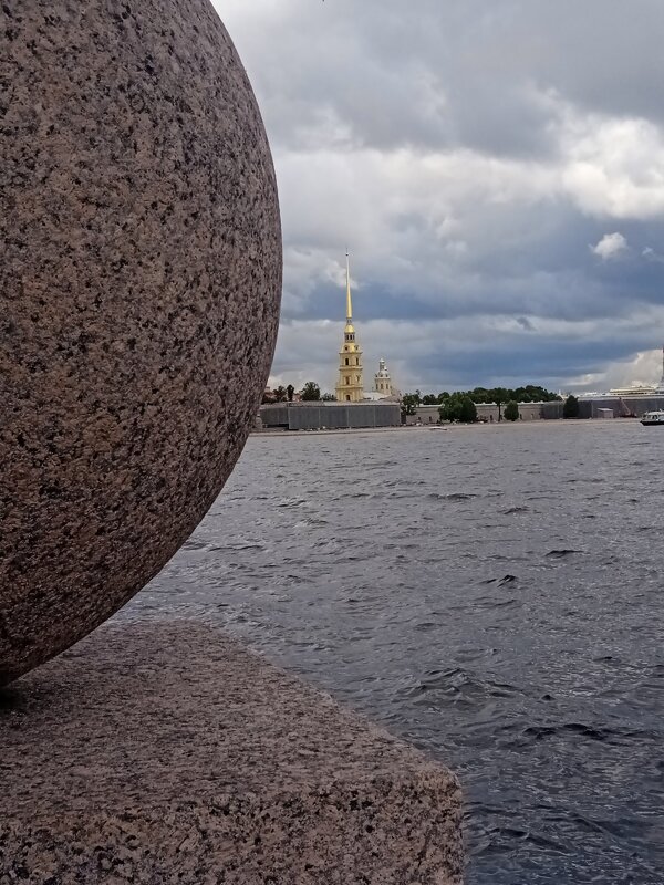 Вид на Петропавловскую крепость. - Светлана Калмыкова Калмыкова