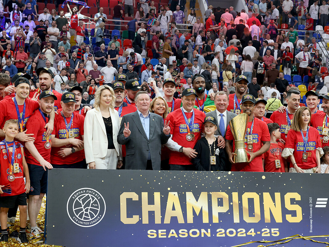 Чемпионат России по баскетболу 2024/2025. Финал. Единая лига ВТБ. - Владимир Хлопцев Чемпионат России по баскетболу 2024/2025. Финал. Единая лига ВТБ. - Владимир Хлопцев