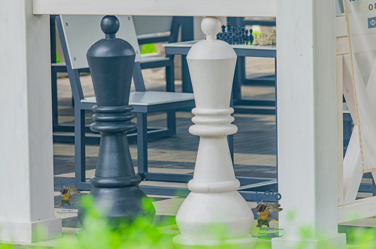 Шахматная беседка в Первомайском парке. город Курск - Руслан Васьков Шахматная беседка в Первомайском парке. город Курск - Руслан Васьков