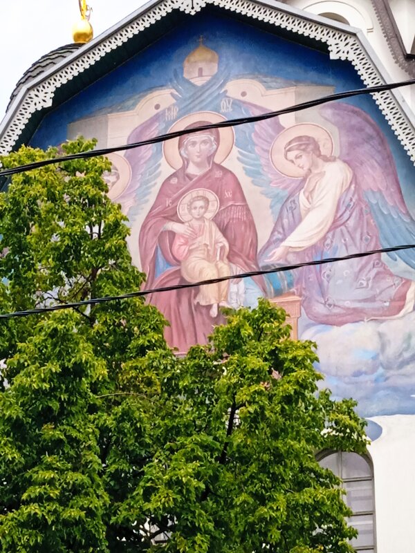 Фреска на Церкве Святителя Петра на Роменской улице. - Светлана Калмыкова Калмыкова