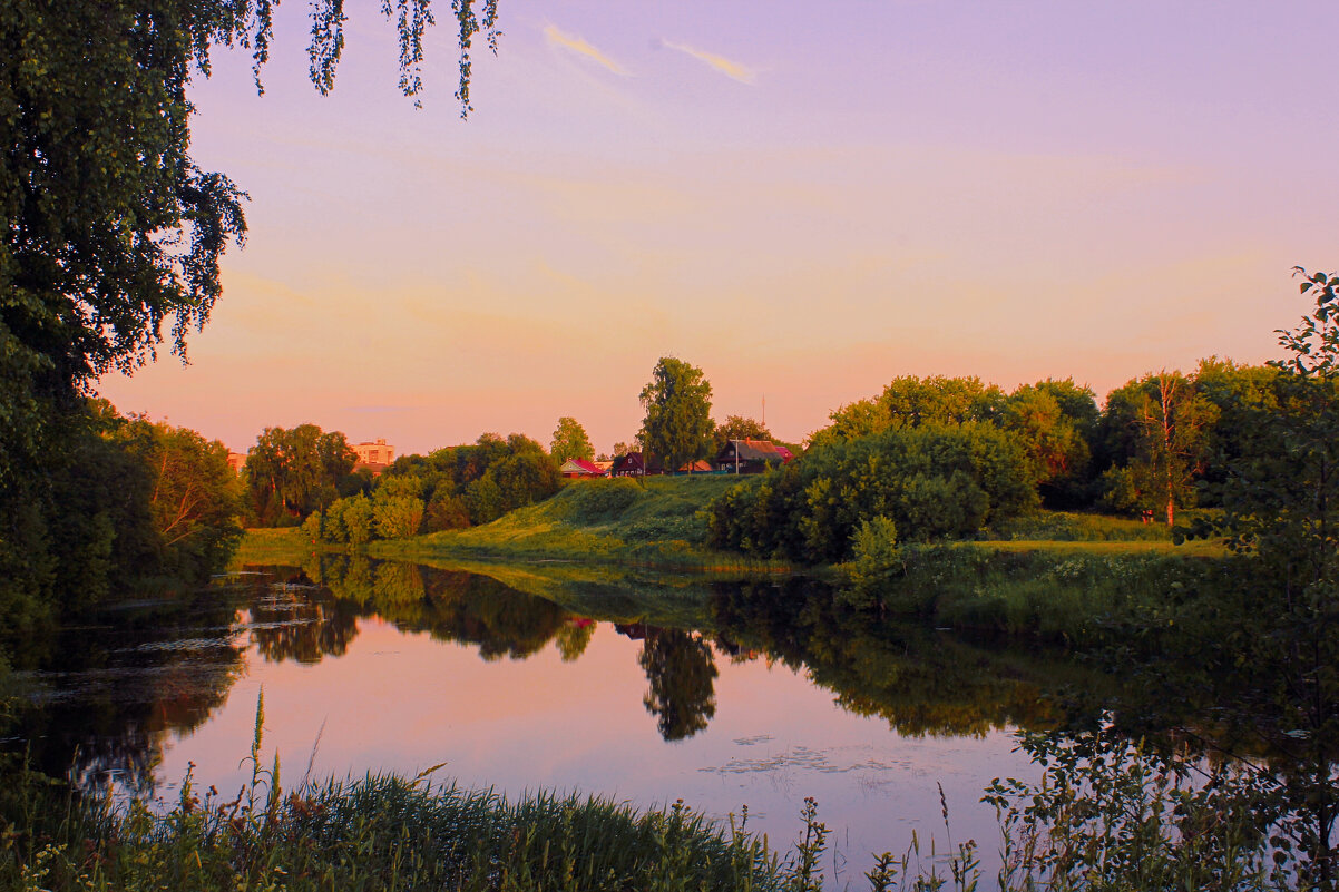 Вечер на реке Тихвинка - Сергей Кочнев