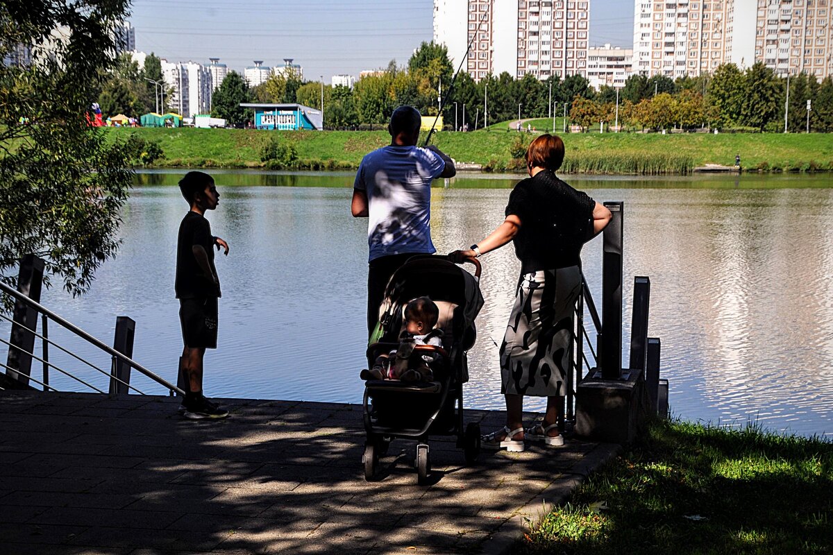Теневая рыбалка,,, - Анатолий Колосов