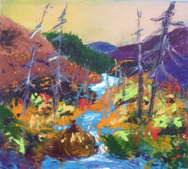 Квебек , Канада ...(finger painter) - Валерий Кокорев