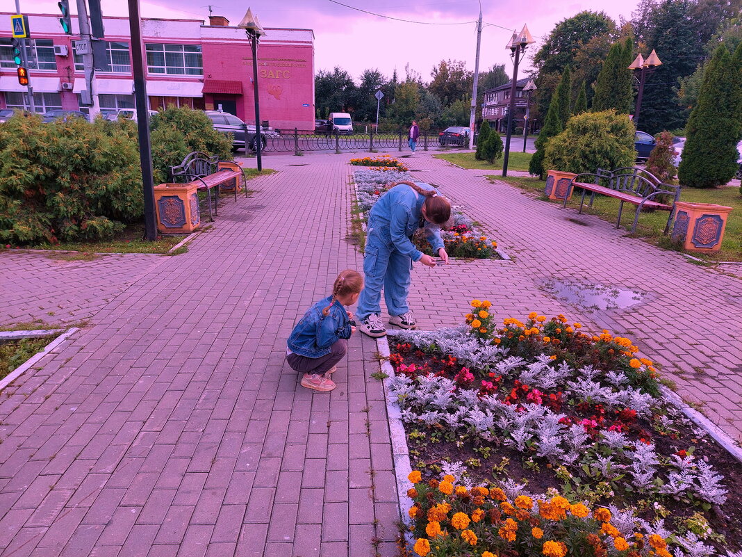 вот они, те самые фотографы цветулЁчков))) - Артём 